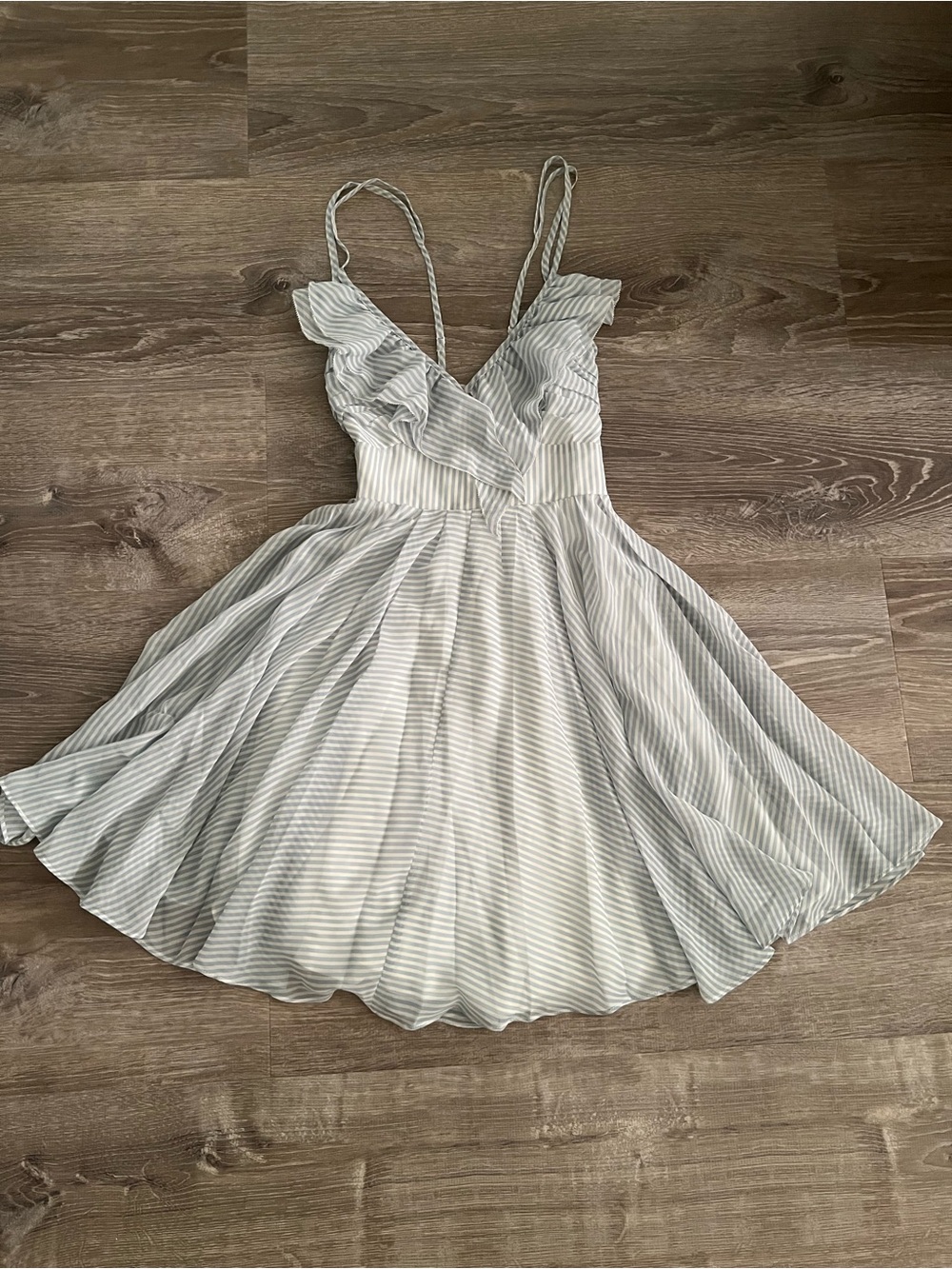 Guess Striped Mini Dress in Blue & White Like New